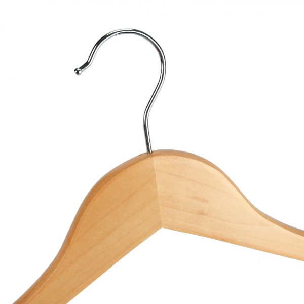 Colgador de madera para poleras - Imagen 3