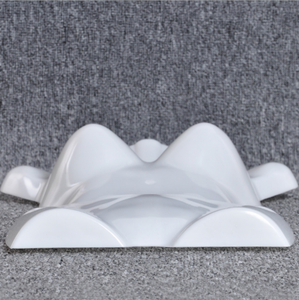 Torso plástico dama con gancho, color blanco - Imagen 3