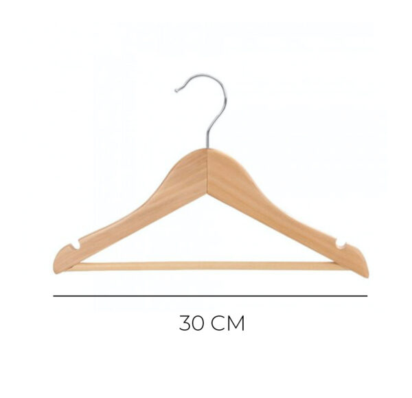 Colgador madera para polera modelo Niños - Imagen 3