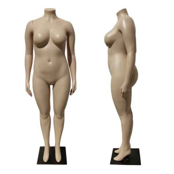Maniquí dama XL color piel - Imagen 3