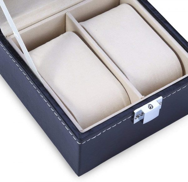 Maleta Caja Para Relojes Elegante En Ecocuero - Imagen 3