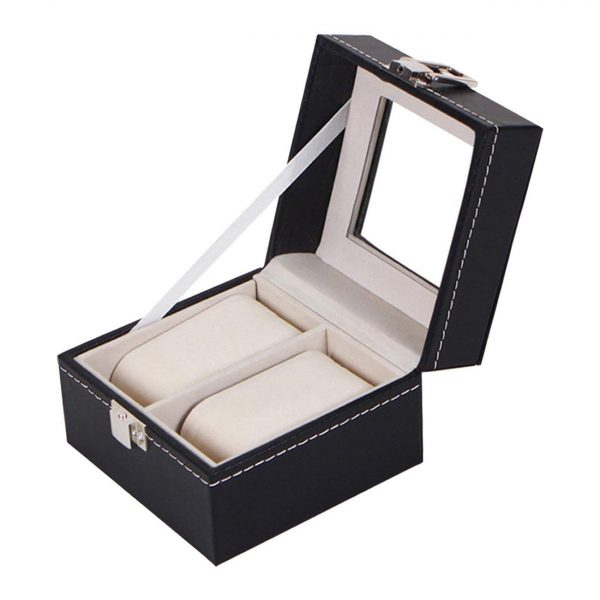Maleta Caja Para Relojes Elegante En Ecocuero