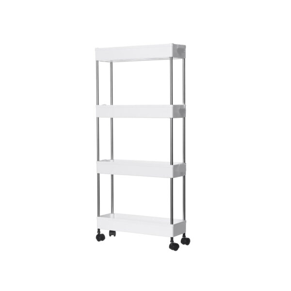 Carro Organizador plastico con ruedas para cocina / baño / hogar