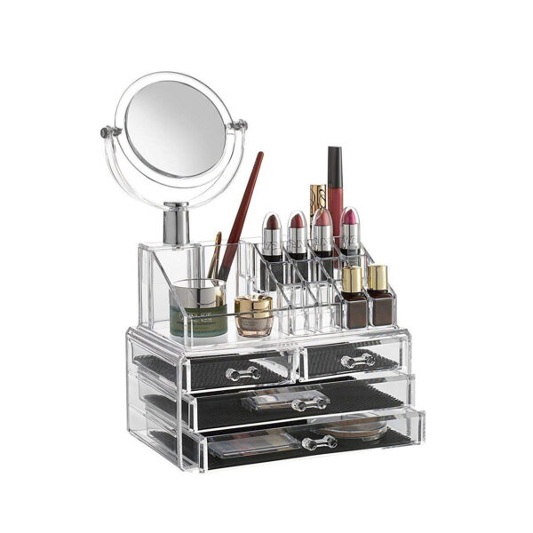 Organizador De Maquillaje Cosmetiquero Joyero Acrilico