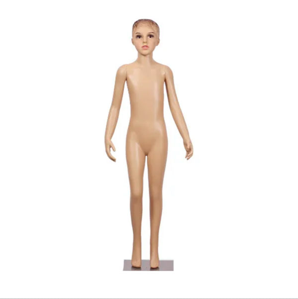Maniquí Niño cuerpo entero color piel 1 m de altura