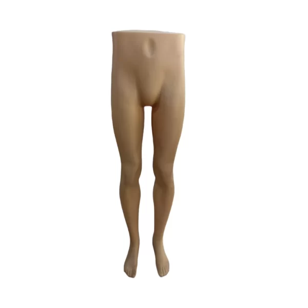 Maniquí piernas hombres color piel para buzo