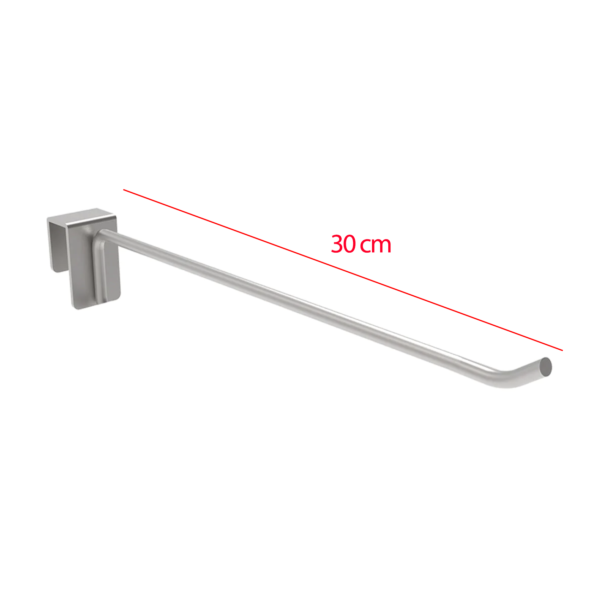 Pack 50 Ganchos metal 30 Cm Barra Metal