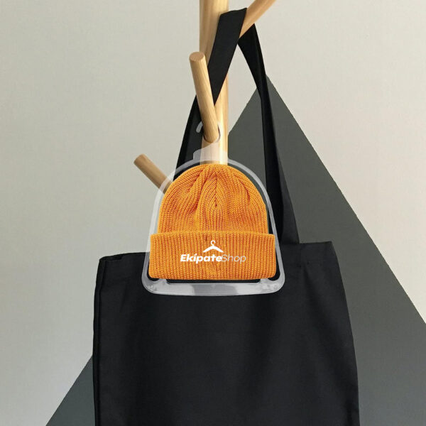 Pack 10 Exhibidor De Gorros Ropa Plastico Colgante - Imagen 4